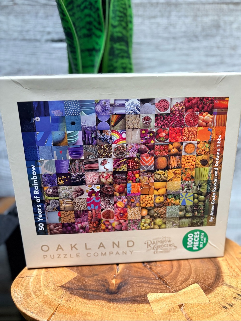 Oakland Puzzle Co | "50 Years of Rainbow" 1000pc Collage Jigsaw Puzzle
